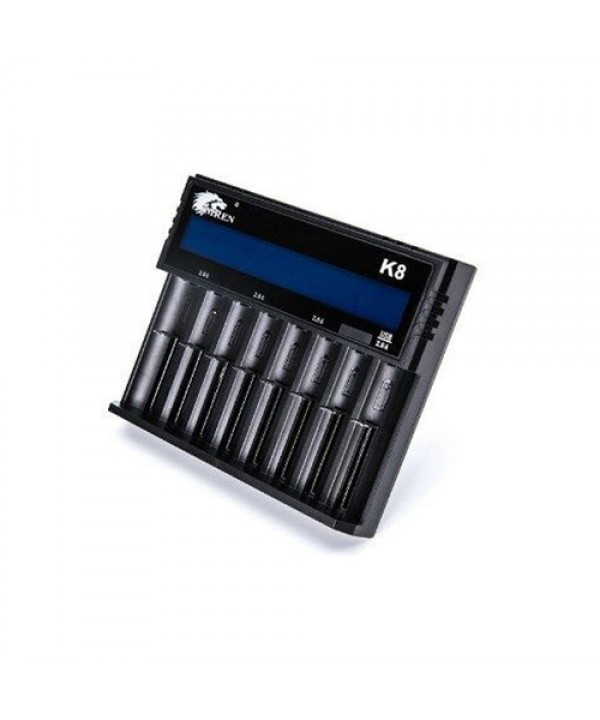 Imren K8 Intelligent Battery Charger (8 Bay)