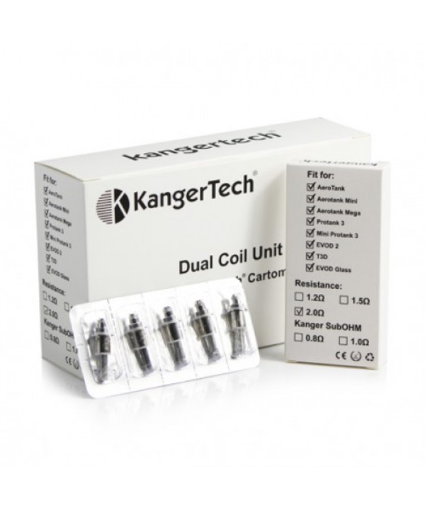 Kanger Dual Coils (5-Pack)