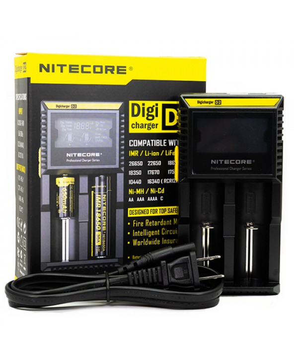Nitecore Digicharger D2 Battery Charger