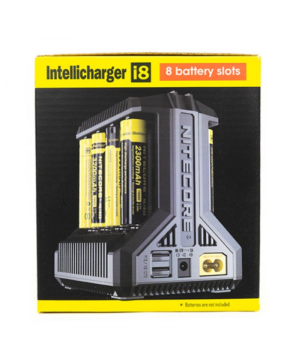 Nitecore i8 Intelligent Battery Charger (8-Bay)