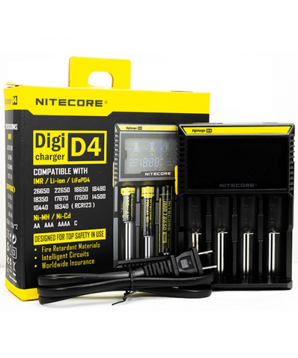 Nitecore Digicharger D4 Battery Charger