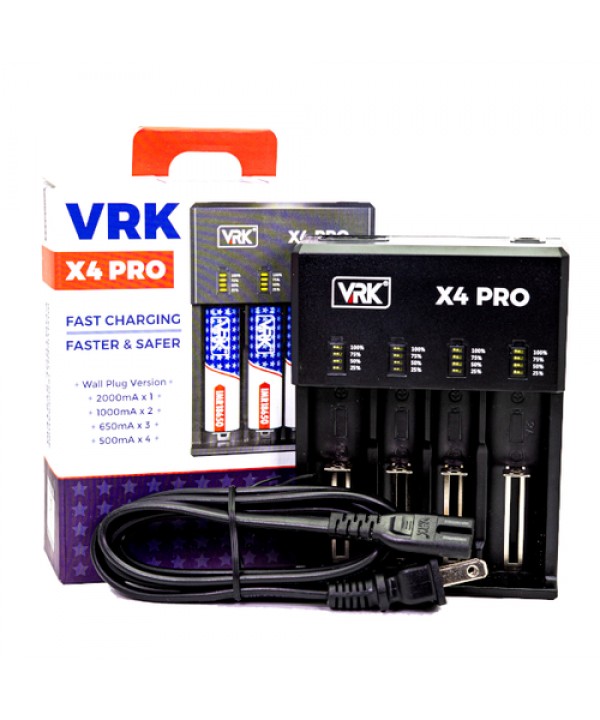 VRK X4 Pro Charger | 4 Bay