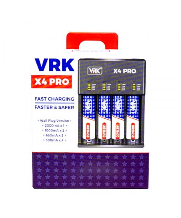 VRK X4 Pro Charger | 4 Bay