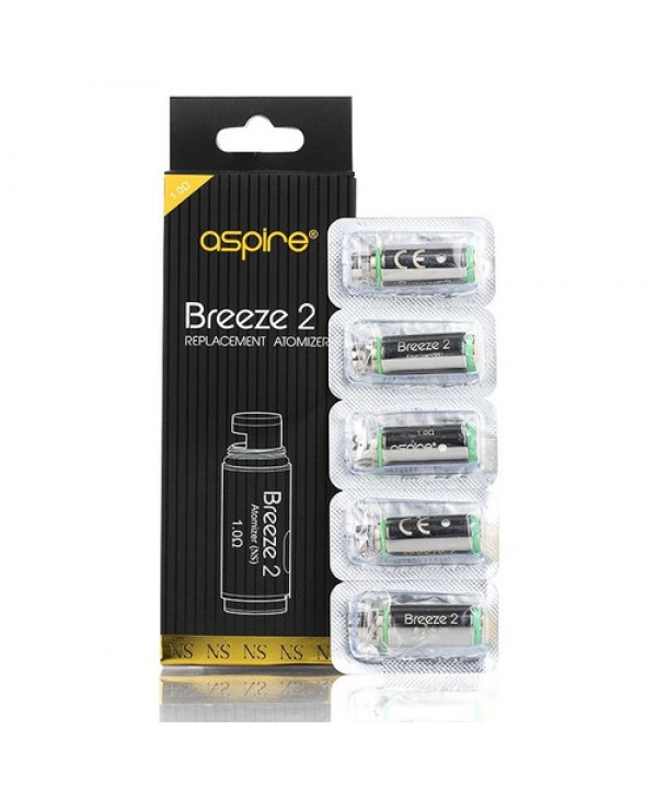 Aspire Breeze 2 U-Tech Coils (For Salt Nic) (5-Pack)