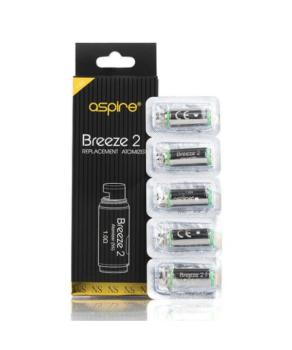 Aspire Breeze 2 U-Tech Coils (For Salt Nic) (5-Pac...