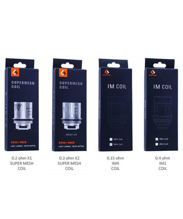 GeekVape IM & Aero Mesh Coils (5-Pack)