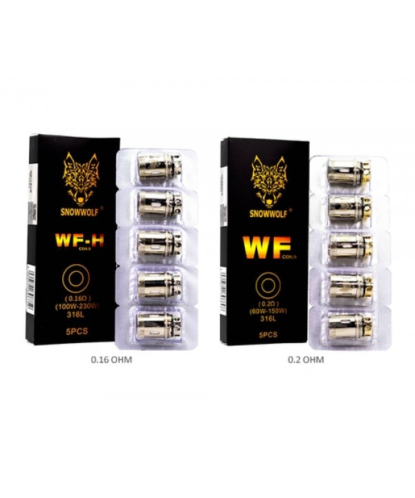 SnowWolf Wolf Tank WF Coils (5-Pack)