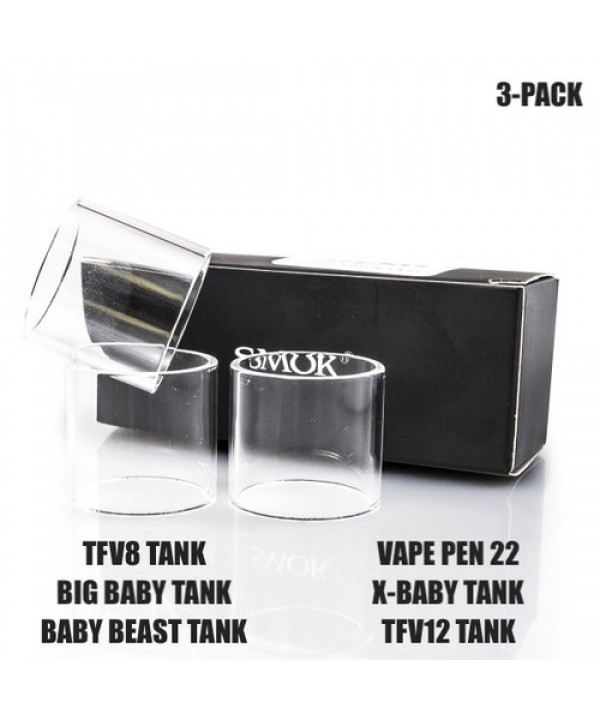 SMOK Glass (3-Pack) | TFV8/Baby Beast/Big Baby/X-B...