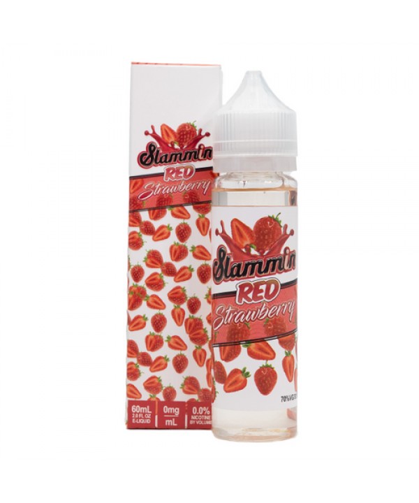 Red Strawberry by Slammin E-Liquid