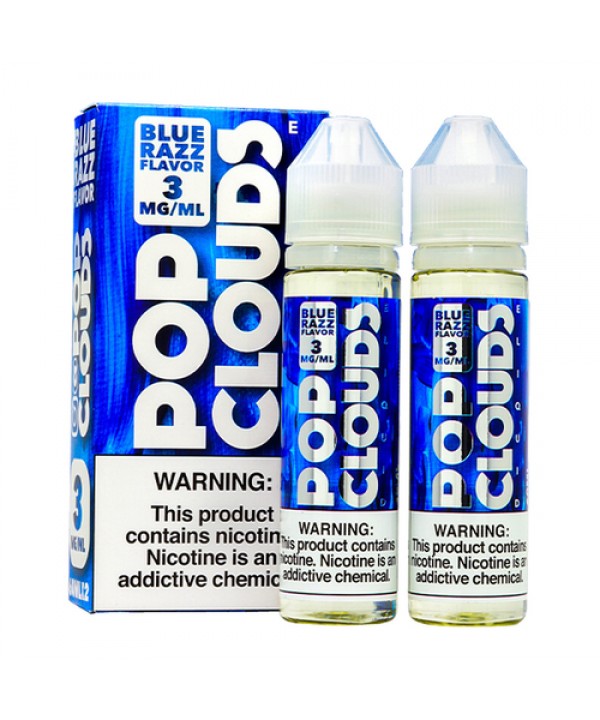 Blue Razz by Pop Clouds E-Liquid