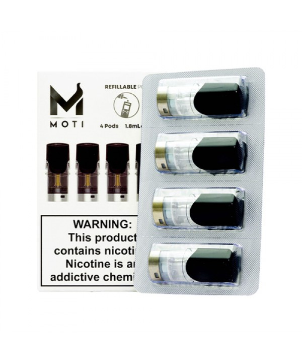 MOTI Vape Refillable Pods (4-Pack)