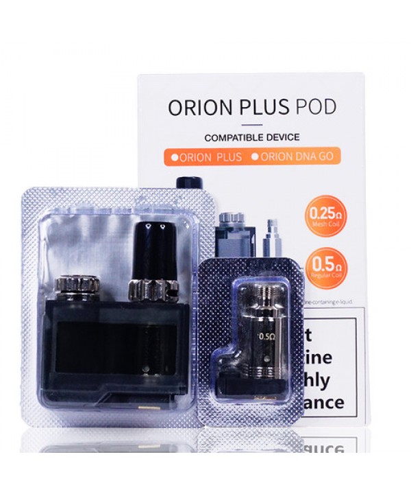 Lost Vape Orion Plus Replacement Pod Set (1 Pod + 2 Coils)