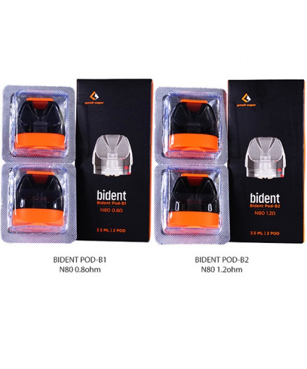 GeekVape Bident Replacement Pods (2-Pack)