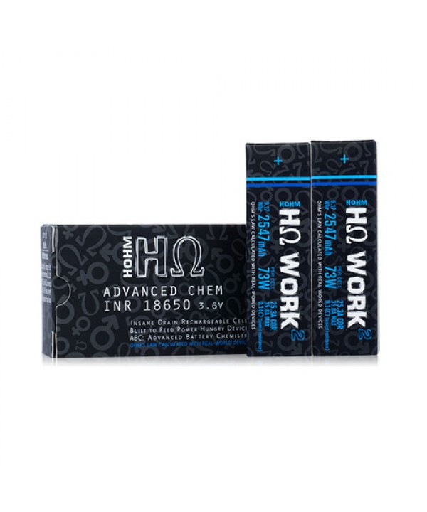 Hohm Tech Hohm Work 18650 2547mAh 25.3A Battery (2...