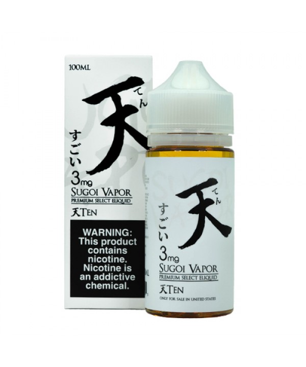 Ten by Sugoi Vapor E-Liquid