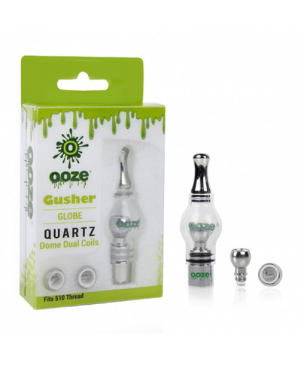 Ooze Gusher Glass Globe Atomizer - 3 Coils