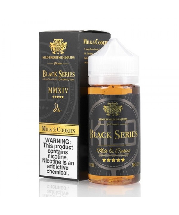Milk & Cookies By Kilo Black E-Liquid Milk & Cookies By Kilo Black E-Liquid