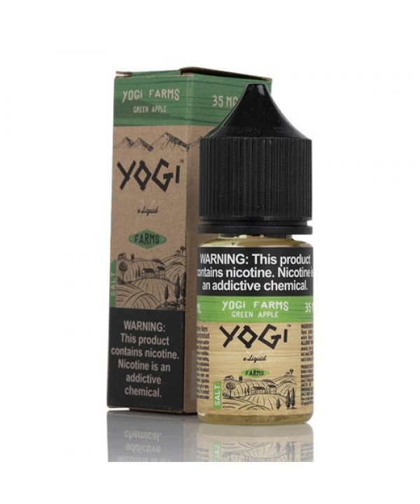 Green Apple By Yogi Farms Salt E-Liquid