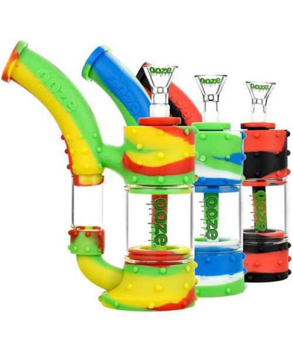 Ooze Stack Pipe Silicone Bubbler