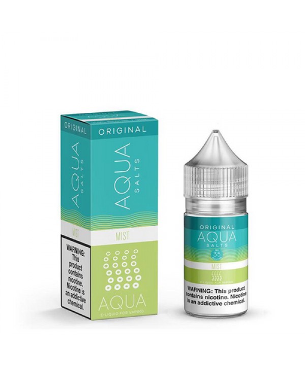 Mist by Aqua Tobacco-Free Nicotine Salts E-Liquid