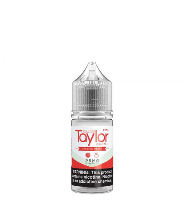 Passion Peach by Taylor Salt E-Liquid