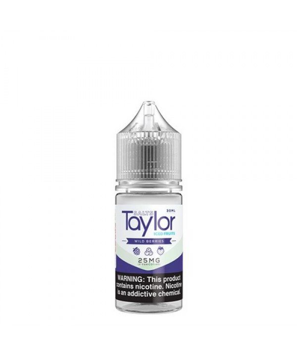 Wild Berries ICED by Taylor Salt E-Liquid