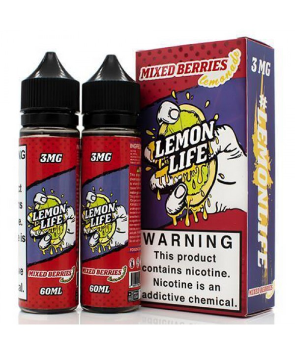 Mixed Berries Lemonade by Lemon Life E-Liquid