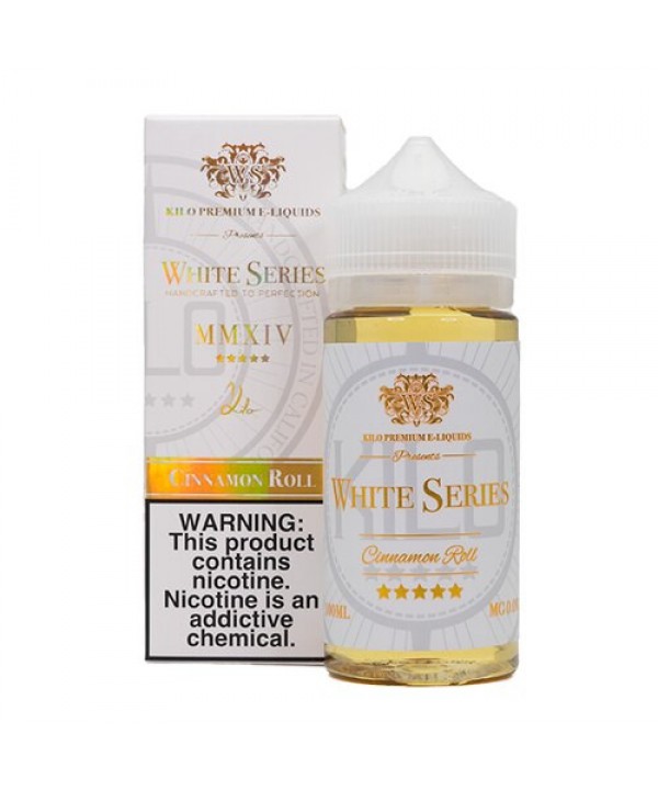 Cinnamon Roll by Kilo White E-Liquid