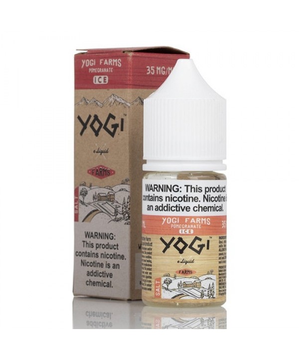 Pomegranate Ice By Yogi Farms Salt E-Liquid