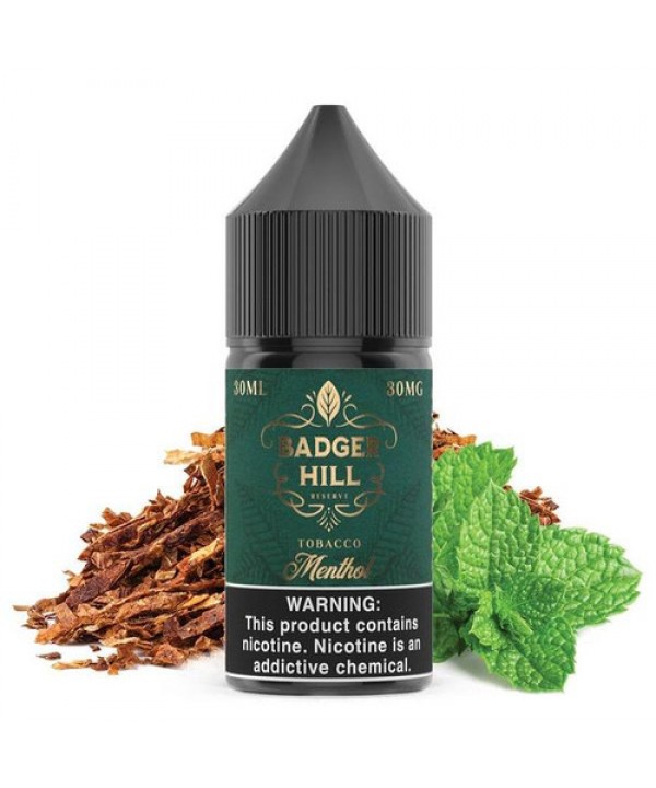 Menthol by Badger Hill Reserve Salt E-Liquid