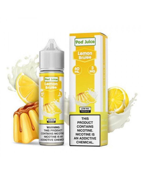 Lemon Brulee by Pod Juice E-Liquid