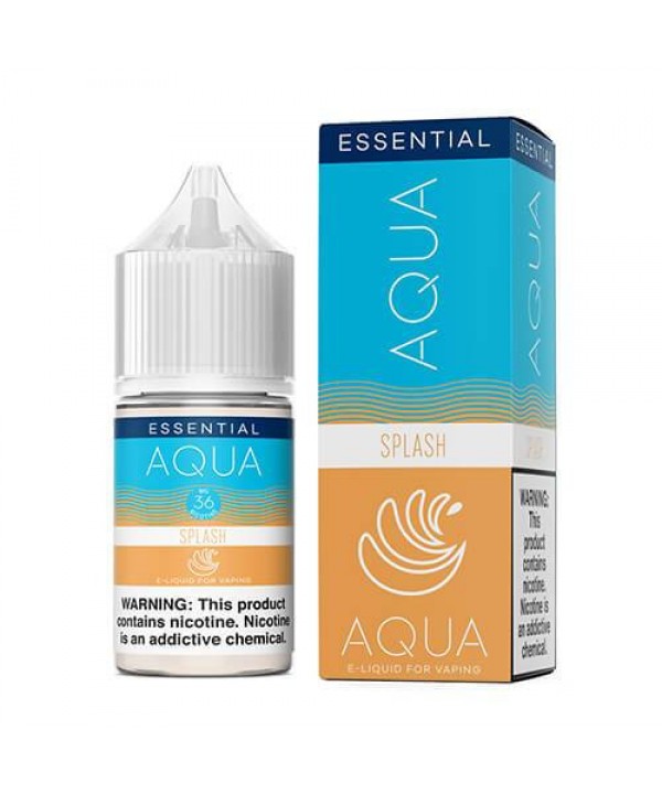 Splash by Aqua Essential Tobacco-Free Nicotine Salt Nic | 30mL