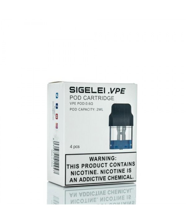 Sigelei VPE Replacement Pod | 4-Pack