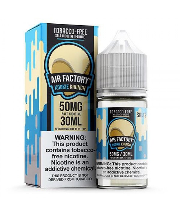 Kookie Krunch by Air Factory Salt Tobacco-Free Nicotine Nicotine E-Liquid