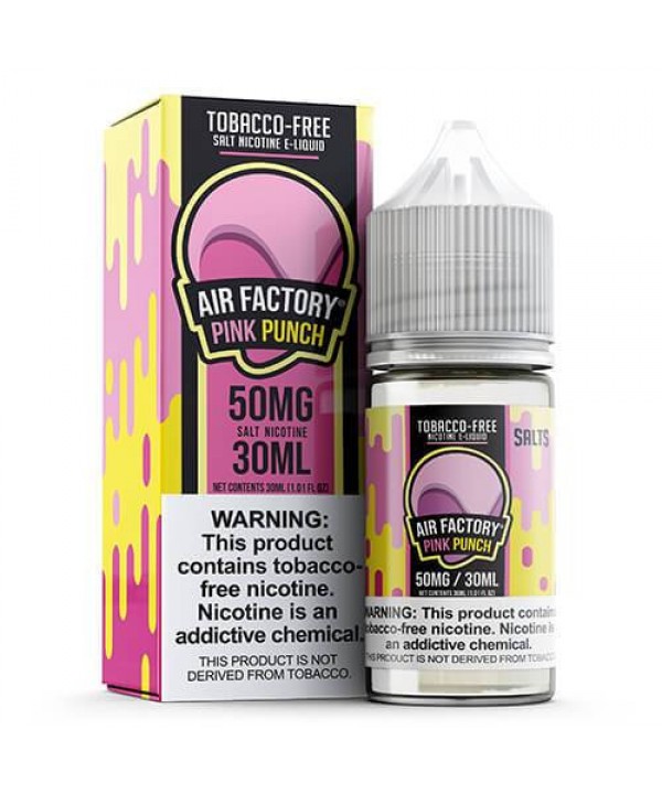 Pink Punch by Air Factory Salt Tobacco-Free Nicotine Nicotine E-Liquid