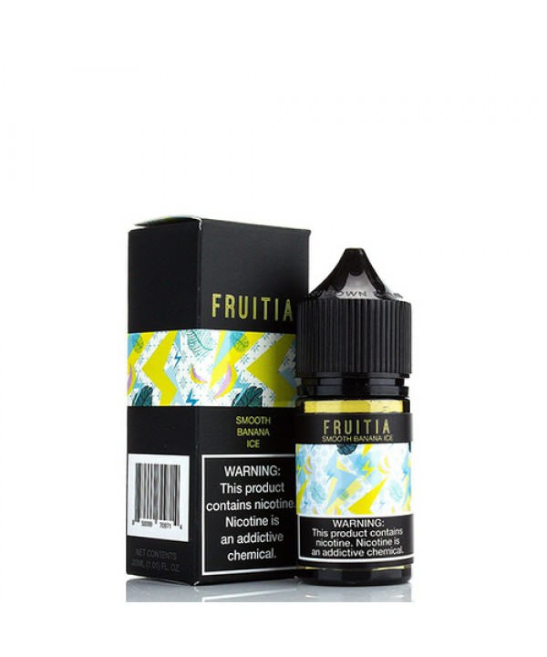 Smooth Banana Ice by Fruitia Salt E-Liquid