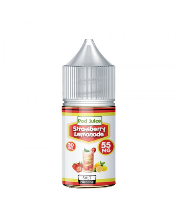 Strawberry Lemonade Salt by Pod Juice E-Liquid
