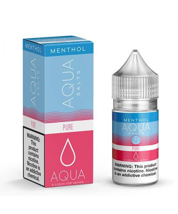 Pure Menthol by Aqua Tobacco-Free Nicotine Nicotin...