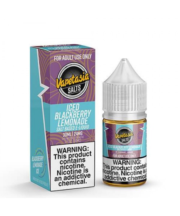 Iced Blackberry Lemonade by Vapetasia Salts E-Liqu...