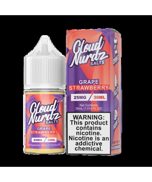 Grape Strawberry By Cloud Nurdz Salts E-Liquid Grape Strawberry By Cloud Nurdz Salts E-Liquid
