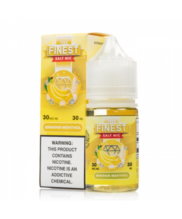 Banana Menthol by Finest SaltNic E-Liquid