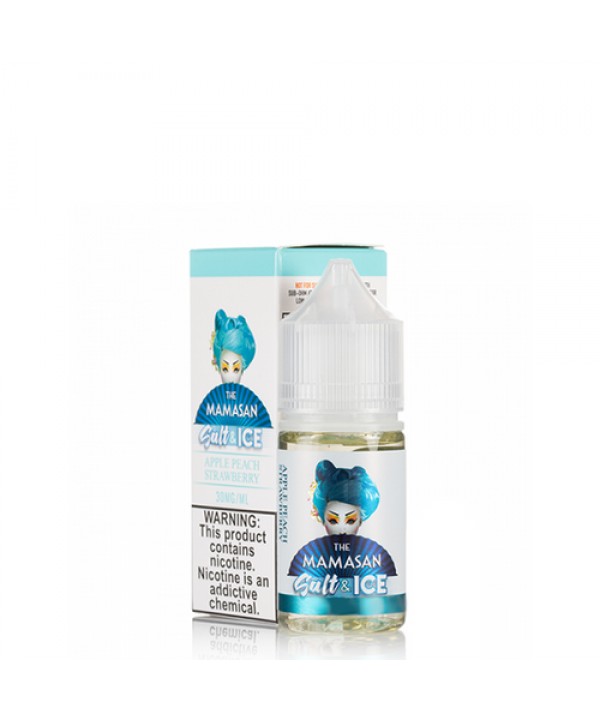 Apple Peach Strawberry by The Mamasan Ice Salt E-Liquid