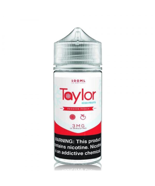 Passion Peach Iced by Taylor E-Liquid