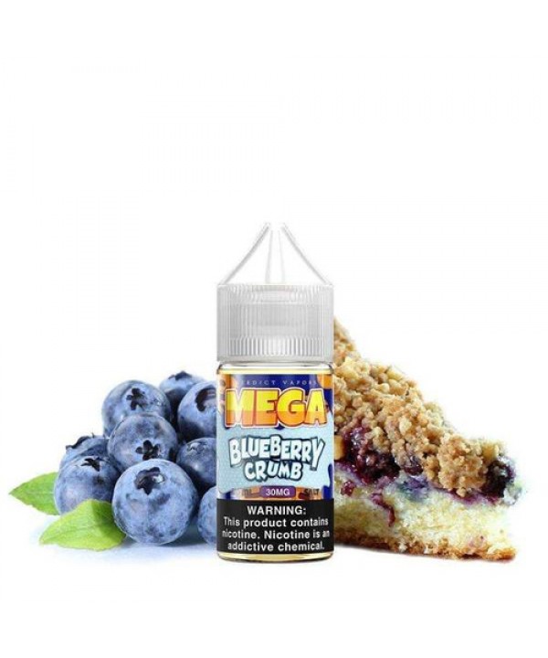 Blueberry Crumb by Mega Salts E-Liquid