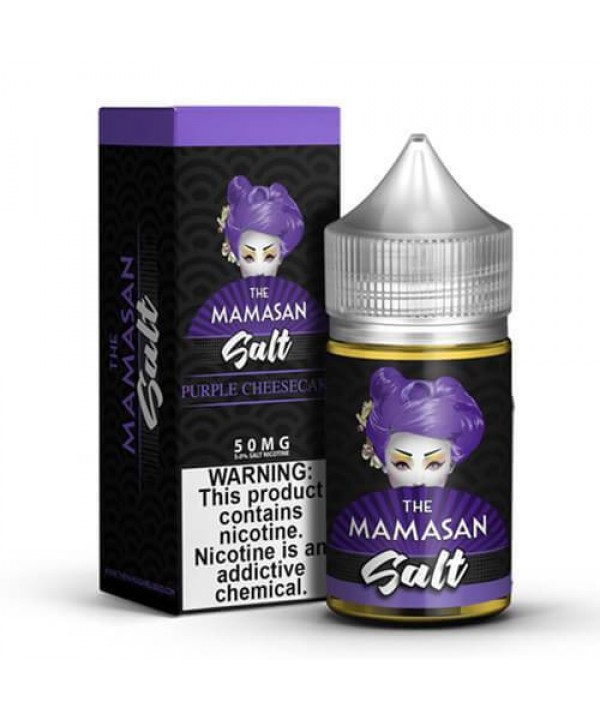 Purple Cheesecake by The Mamasan Salts E-Liquid
