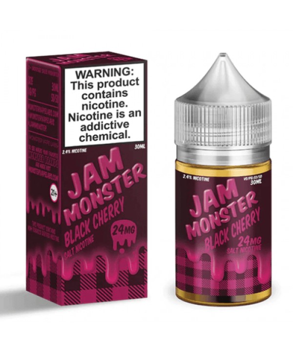 Black Cherry By Jam Monster Salts E-Liquid