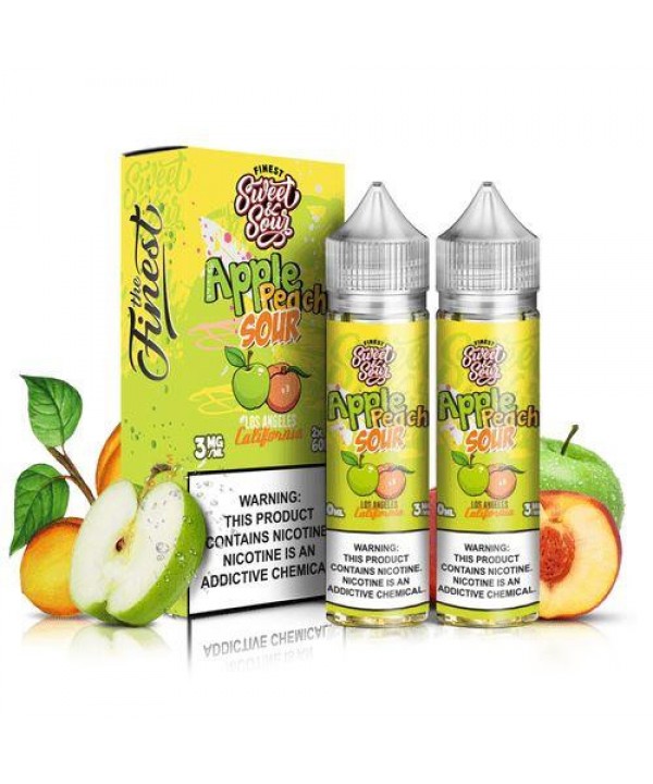 Apple Peach Sour by Finest Sweet & Sour E-Liqu...
