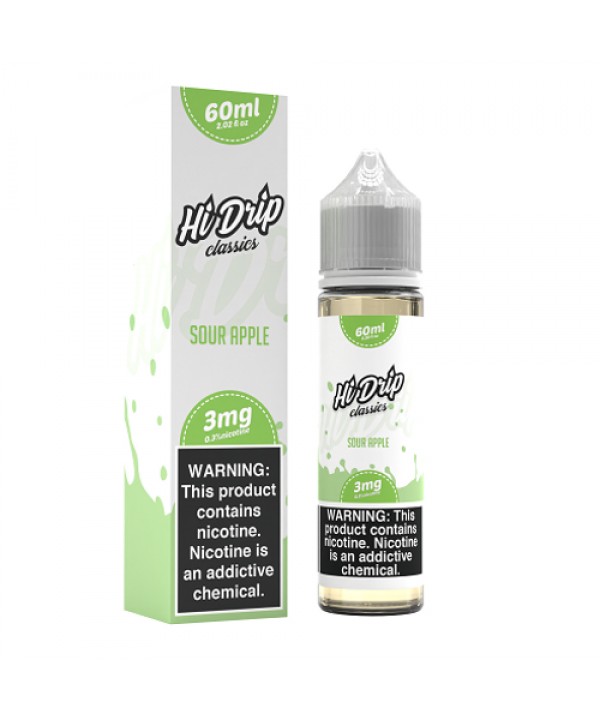 Sour Apple by Hi-Drip Classics E-Liquid