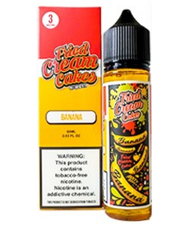 Banana Fried Cream Cakes SALTS by Liquid EFX