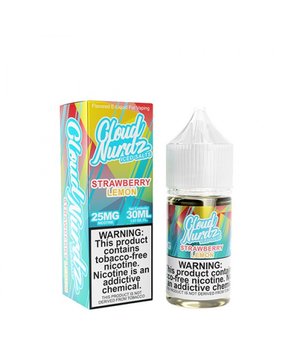 Iced Strawberry Lemon by Cloud Nurdz TFN Salts E-L...